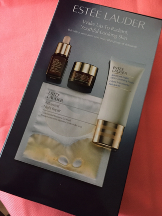 m Beden Estee anr set / göz maskesi / göz kremi / serum ve maske