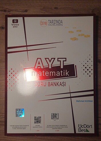 Üçdörtbeş Ayt matematik soru bankası