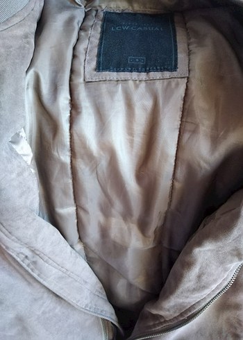 Kahverengi Süet erkek Fermuarlı Ceket - Görsel 5