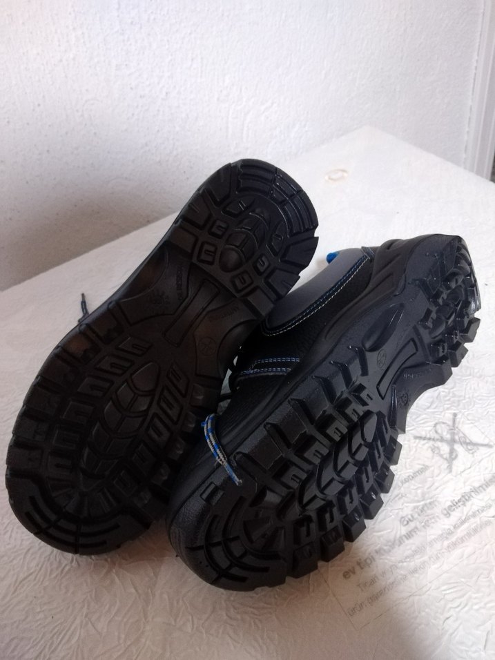 Erkek Lacivert iş Ayakkabı Bağcığı - Görsel 4