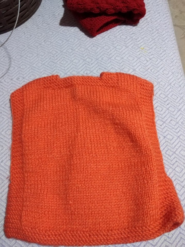 Kızlar için Nakışlı Örgü Kolsuz Hırka - Görsel 5