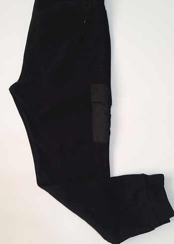 Erkek Siyah Outdoor Rahat Kesim Eşofman Altı - Görsel 5