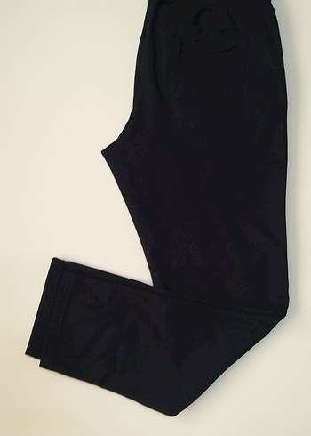Siyah  Erkek eşofman Pantolon - Görsel 2
