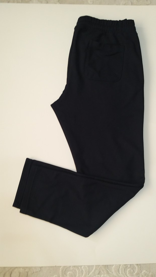 Siyah  Erkek eşofman Pantolon - Görsel 2