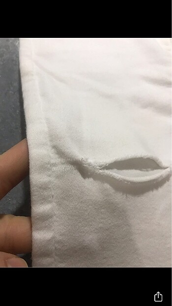 7 Yaş Beden beyaz Renk Zara kız çocuk pantolon