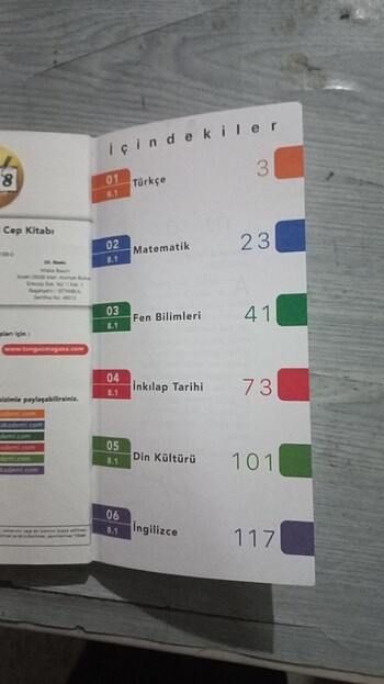  Tonguç 8 sınıf akıl notları