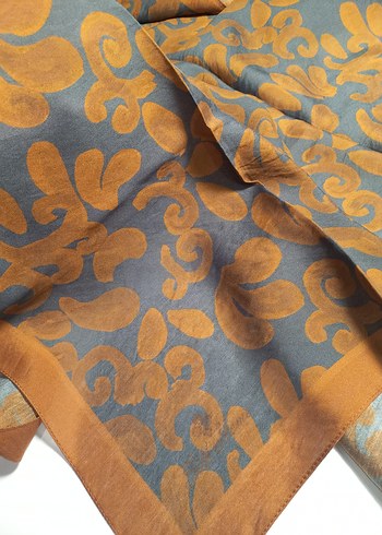 Silk Home volera eşarp - Görsel 4