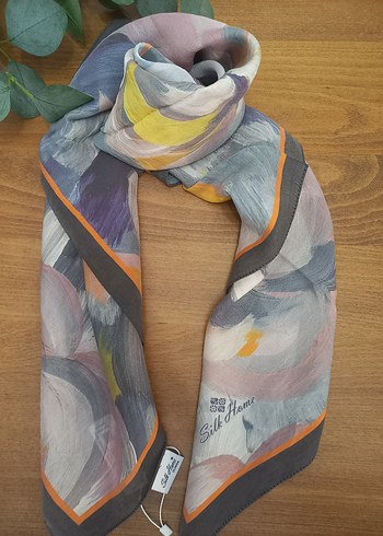 Silk home olinda ipek eşarp - Görsel 5