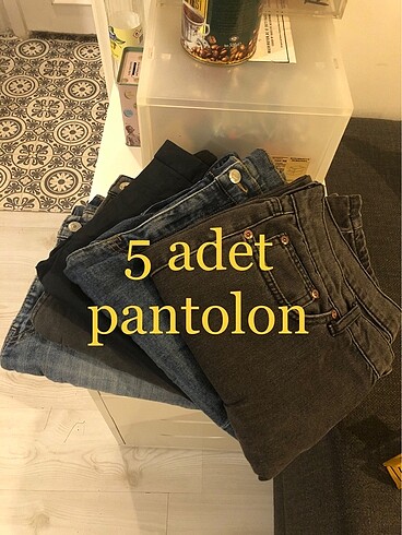 5 adet pantolon