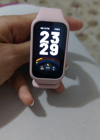 Beden Xiaomi Smart Band 9 Active Pembe Akıllı Bileklik