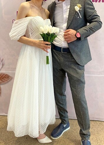 Nikah dış çekim elbisesi 