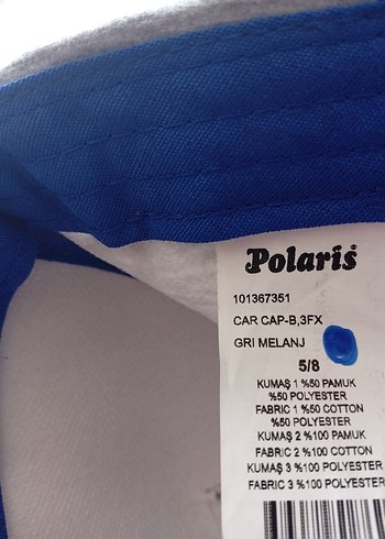 Gri ve Kırmızı Erkek Çocuk Şapka - Görsel 3