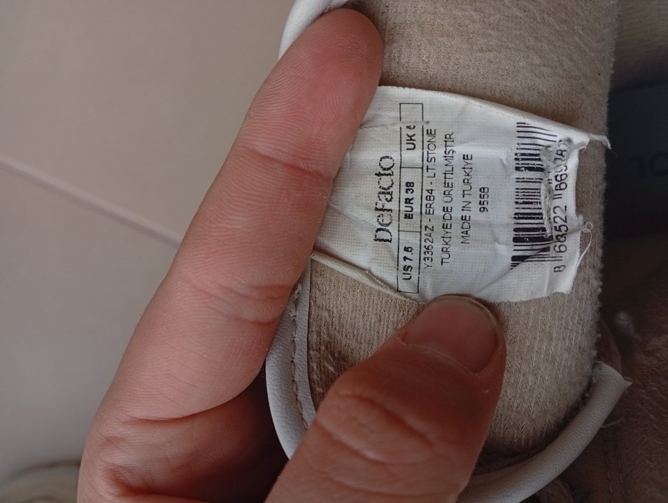 Beyaz Deri Platform Topuklu Kadın Bot - Görsel 3