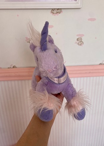  Beden Renk Pastel Mor Peluş Unicorn Oyuncak