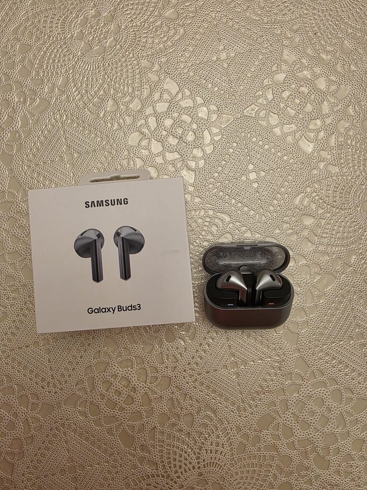 Samsung Galaxy Buds 3 Silver Kablosuz Kulaklık - Görsel 2