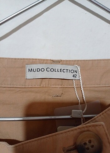 42 Beden camel Renk Mudo collection marka açık kahve etek