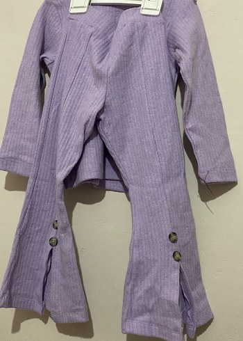 Bebek Kız Uzun Kollu Fırfırlı Takım - Görsel 2