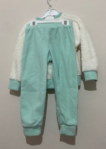 Bebek Erkek Nakışlı Triko Takım - Görsel 2