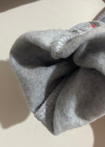 Kız Çocuk Kırmızı Baskılı Sweatshirt takım - Görsel 3