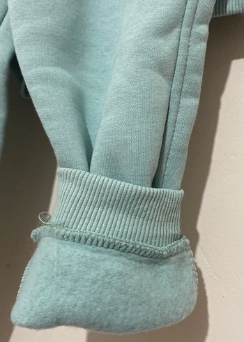 Çocuk Kapüşonlu Ayıcık Baskılı Takım - Görsel 3