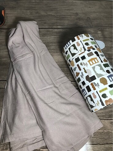 fresh scarfs penye şal bej