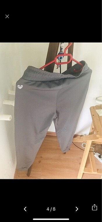 xs Beden gri Renk Koton sports XS/34 Gri Eşofman Altı