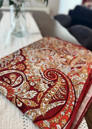 Düz ve desenli şal