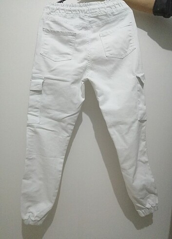 Diğer beyaz kargo pantolon 