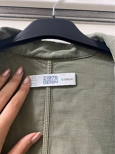 Zara Zara haki salaş ceket