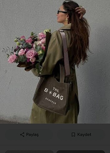 THe D+BAG BONJEUR çanta
