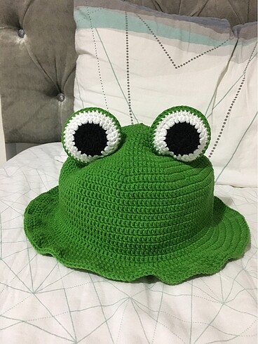 kurbağa bucket şapka