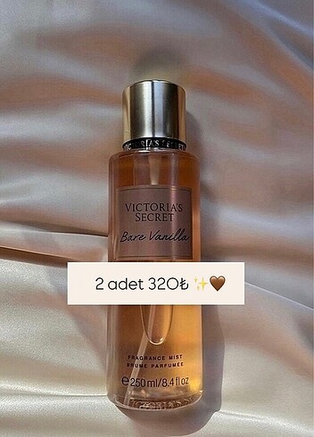 victoria secret vücut spreyi bare vanilla
