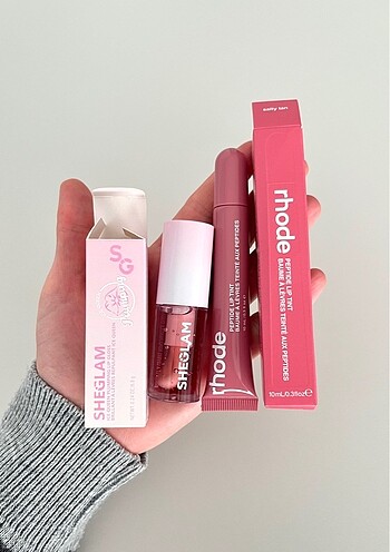 rhode peptide lipbalm sheglam dudak yağı