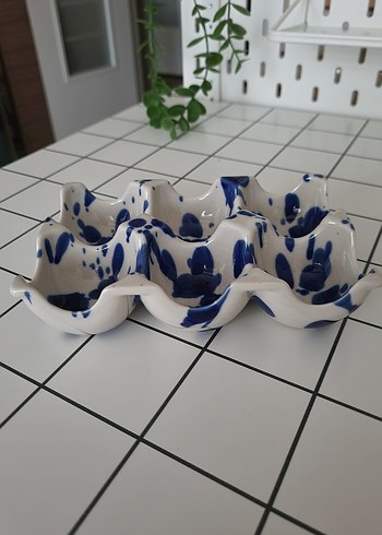 H&M HOME STONEWARE YUMURTA TEPSİSİ - Görsel 3
