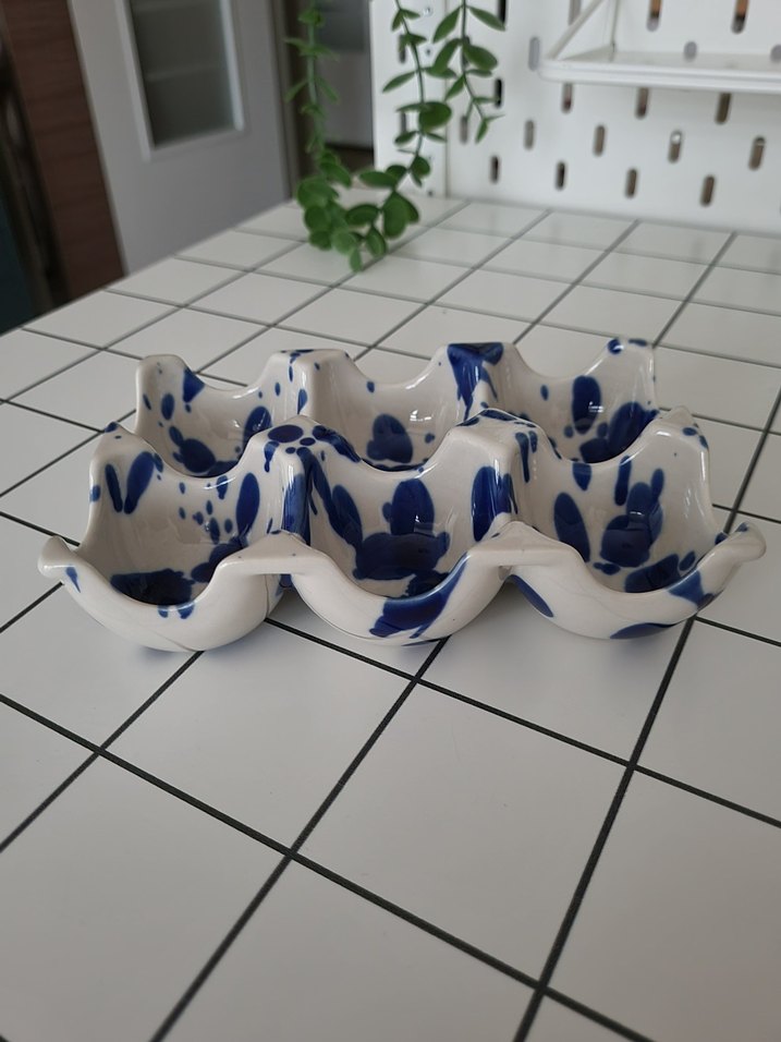 H&M HOME STONEWARE YUMURTA TEPSİSİ - Görsel 3