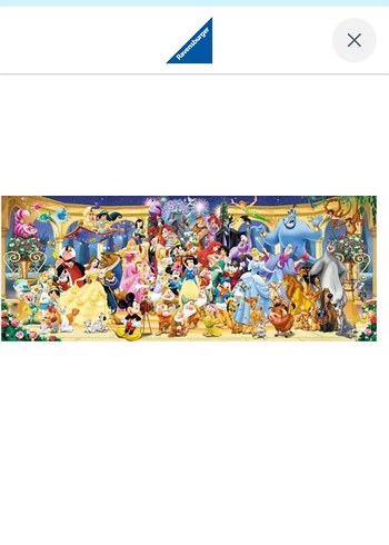 DISNEY RAVENSBURGER PUZZLE 1000 PARÇA - Görsel 4
