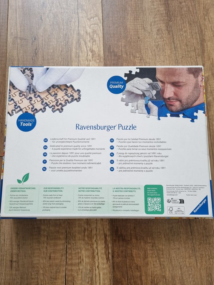 DISNEY RAVENSBURGER PUZZLE 1000 PARÇA - Görsel 2