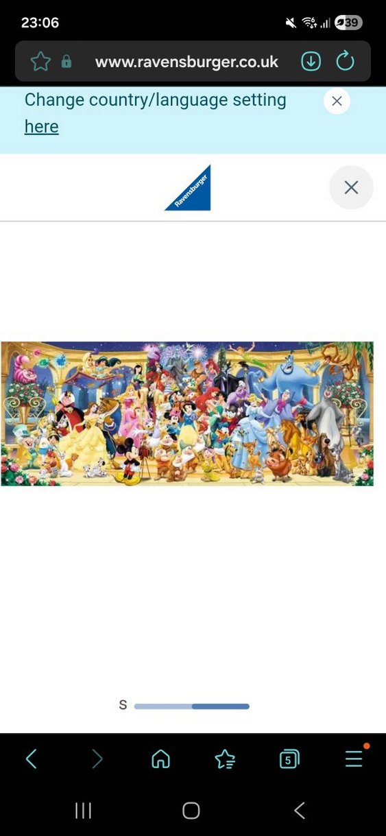 DISNEY RAVENSBURGER PUZZLE 1000 PARÇA - Görsel 4