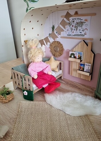 Beden Renk WALDORF EVİ VE BEBEK SETİ