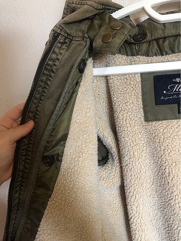 Mavi Jeans Haki yeşil mont