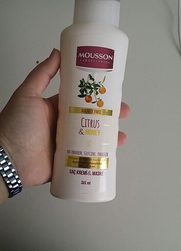 Mousson Sac Kremi &Maske Cıtrus &Honey 365 ML