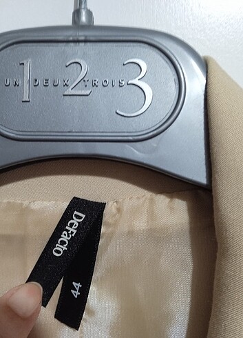 44 Beden ten rengi Renk DeFacto oversize ceket 
