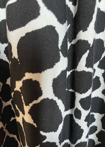 Yılan Desenli Siyah  Tunik - Görsel 11