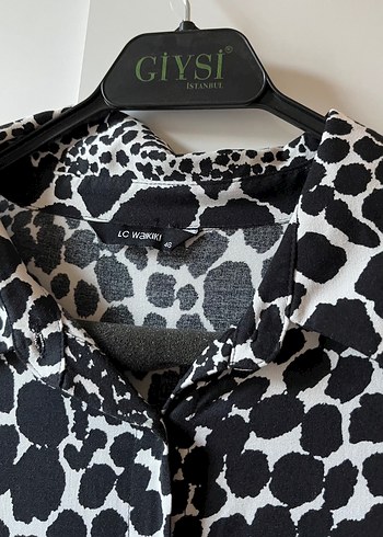 Yılan Desenli Siyah  Tunik - Görsel 8