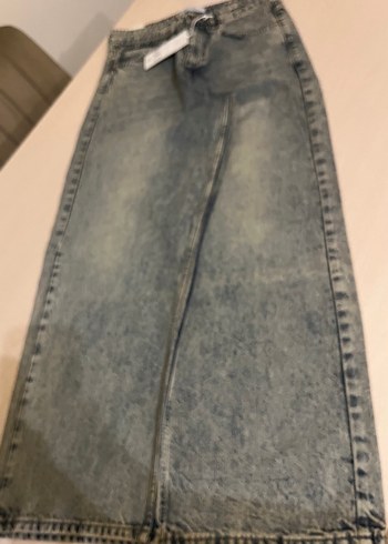 Gri Salaş  Kot Pantolon - Görsel 9