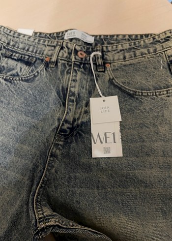 Gri Salaş  Kot Pantolon - Görsel 6