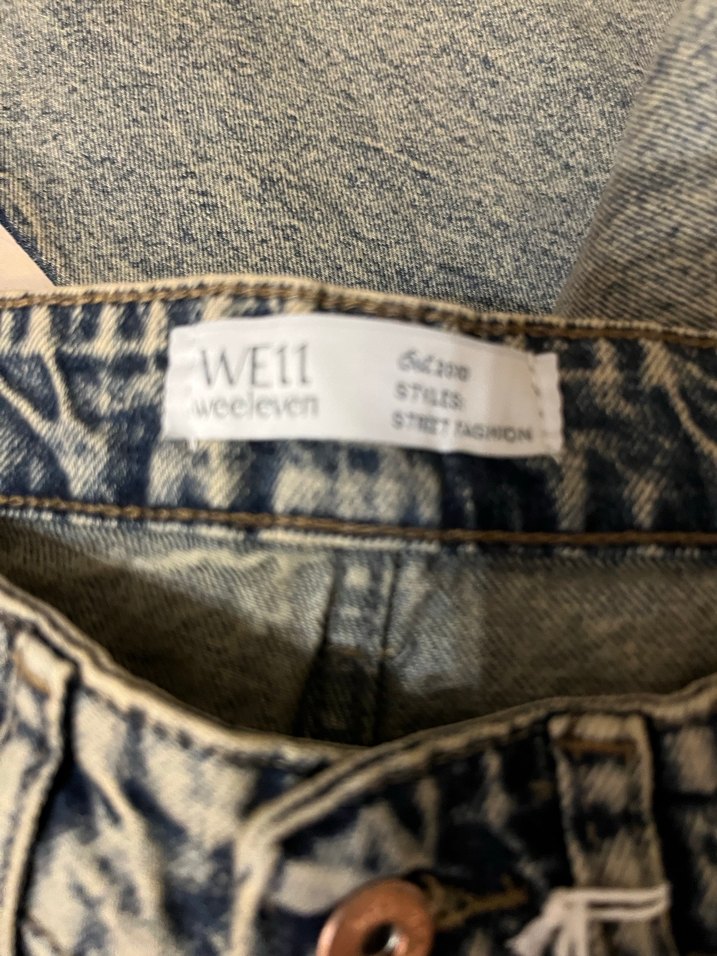 Gri Salaş  Kot Pantolon - Görsel 4