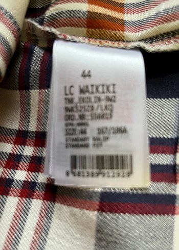 Kadın Bej Ekose Pamuklu Uzun Kollu Gömlek - Görsel 4