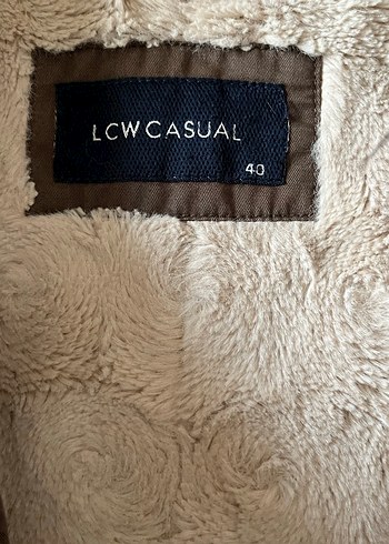 Kürklü Kapüşonlu haki Kadın Mont - Görsel 5