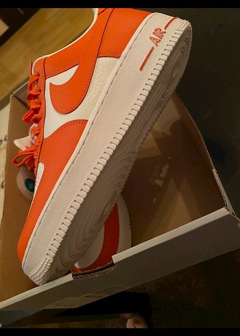 Nike Air Force 1 Turuncu Basketbol Ayakkabısı - Görsel 4